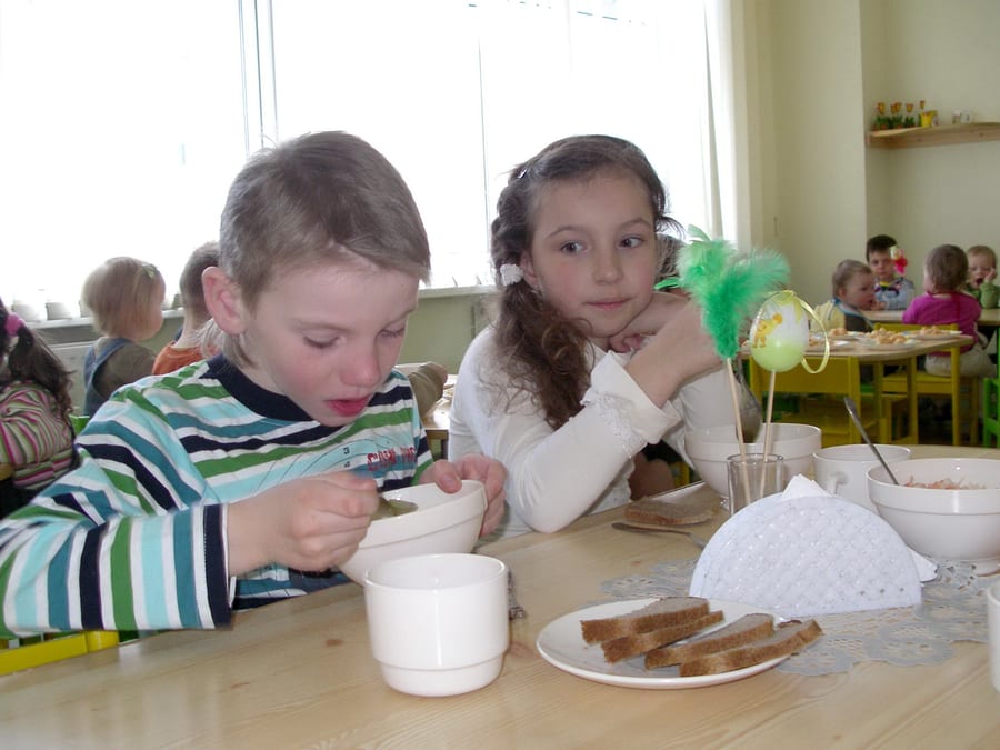 Жизнь в детском саду